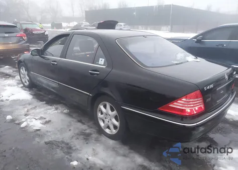 2005 Mercedes-Benz S 430 4Matic z USA, uszkodzony, nr VIN WDBNG83J65A460946